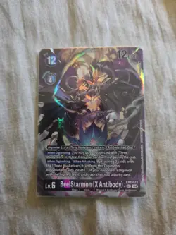 EX7-073 BeelStarmon (X Antibody) SEC - Digimon TCG CCG Card Game Bandai AlterArt - Image 1