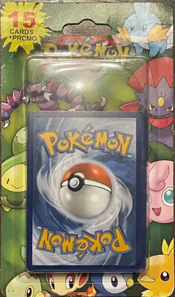 2012 MJ Holding Pokemon Card Blister Pack, "15 Cards + Promo" - Sealed - Image 1