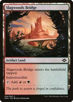 [MTG] Slagwoods Bridge (Foil) (256) (MH2) NM - Image 1