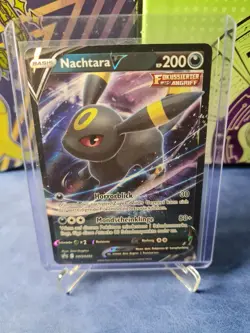 Pokemon Nachtara V • SWSH203 • Black Star Promo • Deutsch • NM - Image 1