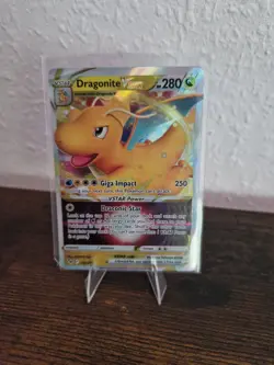 Pokemon Dragonite VSTAR 050/078 Pokemon GO Ultra Rare NM - Image 1