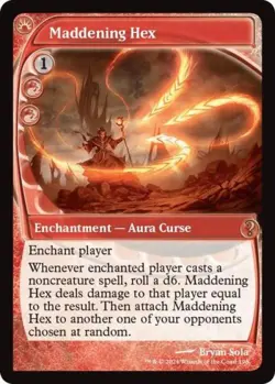 MTG English Maddening Hex (Future Sight) NM Normal Mystery Booster 2 - Image 1