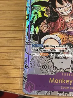 Monkey.D.Luffy | OP09-119 Manga Alt Art | Emperors in the New World | One Piece - Image 5
