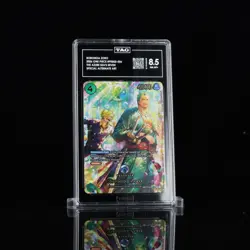 Bandai One Piece Roronoa Zoro PRB02-006 SP Special Alt Art Holo TAG 8.5 - Image 3