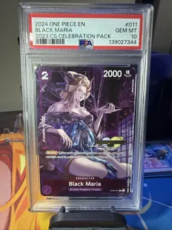 PSA 10 Black Maria (C) ST04-011 2023 Championship Celebration Pack One Piece - Image 1
