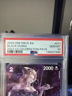 PSA 10 Black Maria (C) ST04-011 2023 Championship Celebration Pack One Piece - Image 3
