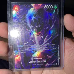 🧭One Piece Is Here Zoro-Juurou SP ST18-004 Legacy of the Master Foil Lets Go🏴‍ - Image 1