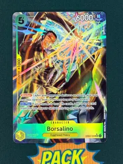 Borsalino SR (AA) EB04-058 Alt Art Adventure on Kami's Island One Piece CCG EN - Image 1