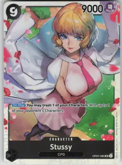 One Piece TCG Stussy SR 500 Years in the Future OP07-085 - Image 1