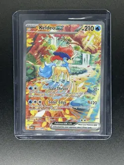 Pokemon TCG Keldeo ex 167/086 SV: White Flare Special Illustration Rare - Image 3
