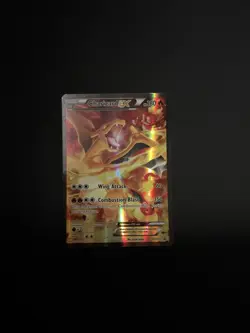 Pokemon Charizard EX XY121 Black Star Promo - Red & Blue Collection - LP Holo - Image 1