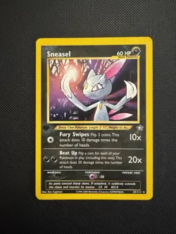 Sneasel 25/111 Neo Genesis Pokemon S53 - Image 1