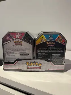 Pokemon TCG V Heroes Bundle Tins: 2-Pack of Vaporeon & Umbreon Brand New! - Image 2