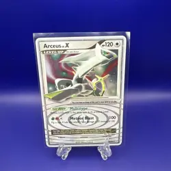 Arceus Lv.X 95/99 Arceus Holo Pokemon TCG LP - Image 1