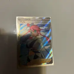 2021 Pokemon Skyla #072/072 Shining Fates Ultra Rare Full Art Holo NM - Image 1