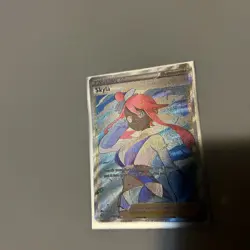 2021 Pokemon Skyla #072/072 Shining Fates Ultra Rare Full Art Holo NM - Image 2