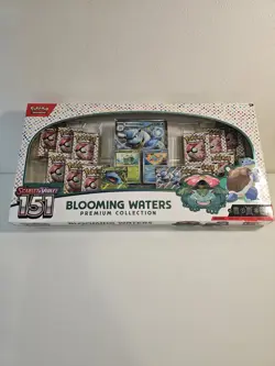 🔥 Pokemon 151 Blooming Waters Premium Collection SEALED 🔥 NEW Factory Box 🔥 - Image 1