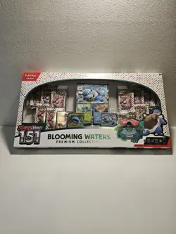 🔥 Pokemon 151 Blooming Waters Premium Collection SEALED 🔥 NEW Factory Box 🔥 - Image 2