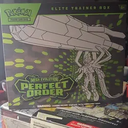 Pokemon TCG Mega Evolution Perfect Order Elite Trainer Box English - Image 1