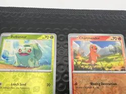 Pokemon Costco 151 Cosmo Foil Promo Set Pikachu Squirtle Charmander Bulbasaur - Image 3