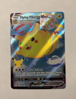 The Pokemon Company Flying Pikachu VMAX Celebrations 007/025 Ultra Rare Holo EN - Image 1