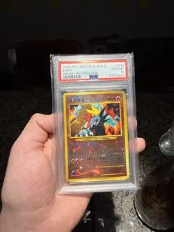 Pokemon Entei Neo Premium File 2 #244 PSA 10 GEM MINT Holo Japanese - Image 3