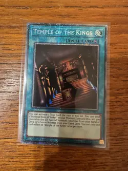 Temple of the Kings - MP25-EN017 - Starlight Rare YuGiOh - Image 1