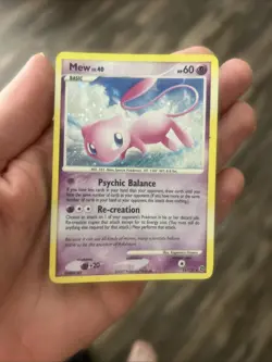 Pokemon TCG Mew 15/132 Secret Wonders English Holo Holo Rare Basic 60 HP - Image 1