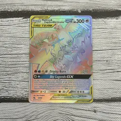 Pokemon TCG Moltres Zapdos Articuno GX 69/68 Secret Rare Full Art Holo Rainbow - Image 1
