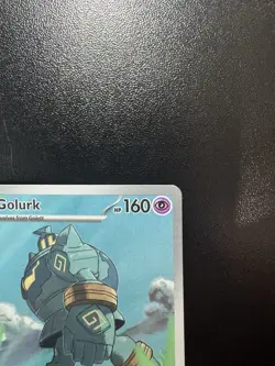 Golurk 123/086 NM Illustration Rare Pokemon Scarlet & Violet Black Bolt (NM-) - Image 4