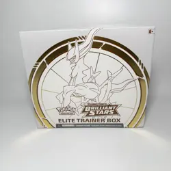 Pokemon Sword & Shield Brilliant Stars Elite Trainer Box Factory Sealed - Image 1