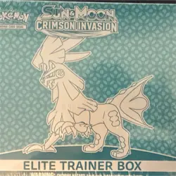 Pokemon TCG Sun & Moon Crimson Invasion Elite Trainer Box Silvally English - Image 1