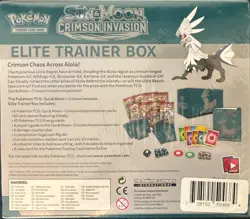 Pokemon TCG Sun & Moon Crimson Invasion Elite Trainer Box Silvally English - Image 2