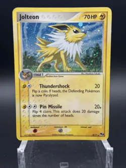 Pokemon TCG Jolteon POP Series 3 Holo 003/017 LP - Image 1