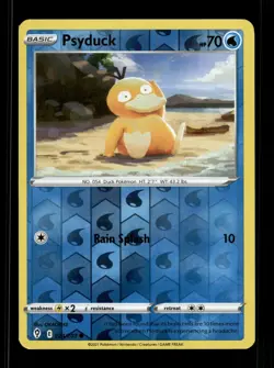 2021 Pokemon Evolving Skies Reverse Foil #24 - Psyduck - Image 1