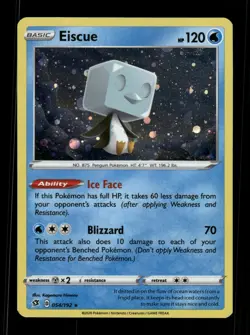 2020 Pokemon Promo Cosmos Holo #54 - Eiscue - Image 1