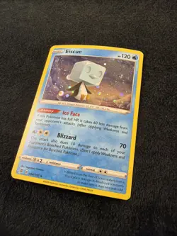 2020 Pokemon Promo Cosmos Holo #54 - Eiscue - Image 3