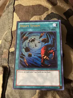 Heavy Storm LCJW-EN284 Ultra Rare Yu-Gi-Oh 1st Edition Near Mint - Image 1