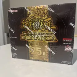 Yu-Gi-Oh! Quarter Century Bonanza Booster Box 24 Packs NEW Factory Sealed - Image 1