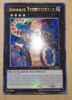 Yu-Gi-Oh! Zoodiac Tigermortar Rate-En052 Raging Tempest - Image 1