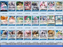 ONE PIECE ENG TCG: BLUE BOA HANCOCK SEVEN WARLORDS KUJA CORE DECK 76C NEAR MINT - Image 2