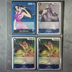 ONE PIECE ENG TCG: BLUE BOA HANCOCK SEVEN WARLORDS KUJA CORE DECK 76C NEAR MINT - Image 3