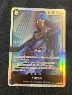 Kuzan OP10-082 SR Foil Royal Blood One Piece CCG English NM - Image 1