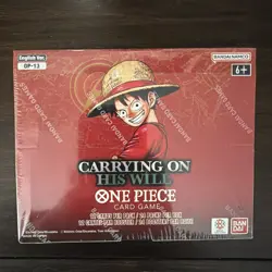 One Piece Carrying On His Will OP-13 Booster Box Factory Sealed English - Image 1