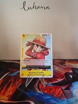 Monkey.D.Luffy P-106 Tournament Promo One Piece TCG NM - Image 1