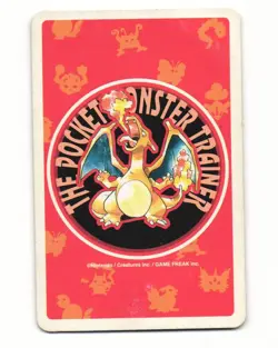 Charmander No. 004 Ace Of Clubs Pocket Monster Poker Card Pokemon Japanese HP - Image 2