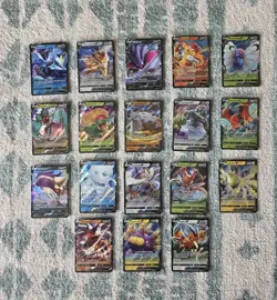 Pokemon TCG 18 Card Lot V Pokemon Bundle Ultra Rares Only 2020-2022 Era LP/NM - Image 1