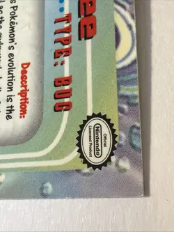 BUTTERFREE #12 Pokemon Card TCG Topps TV Animation - Image 3