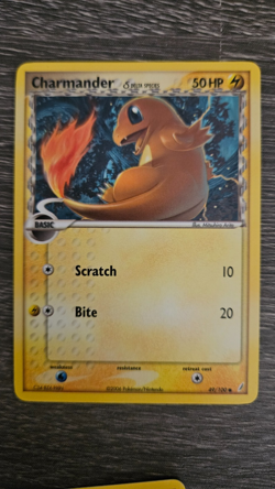 Pokemon TCG Charmander (delta Species) Crystal Guardians (2006) Card LP - Image 1