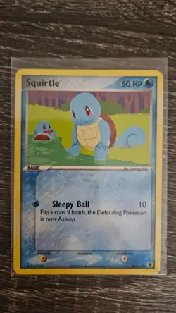 Pokemon TCG Squirtle (082) Firered & Leafgreen (2004) Card LP - Image 1